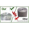 48Inx100Ft 1/4 in 23 Gauge Hardware Cloth Welded Cage Wire Chicken Fence Mesh