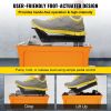 VEVOR Air Hydraulic Pump 10000 PSI 1/2 Gal Reservoir Hydraulic Foot Pump Air Treadle Foot Actuated for Auto Body Frame Machines and Pulling Post (Pump