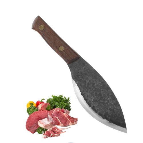 Meat Cleaver Knife-Japanese Butcher Knife Meat Cutting-Professional Chef Knife High Carbon Stainless Steel With Ergonomic Handle- Ultra Sharp Kitchen Meat Cleaver Knife-Japanese Butcher Knife Meat Cutting-Professional Chef Knife High Carbon Stainless Steel With Ergonomic Handle- Ultra Sharp Kitchen
