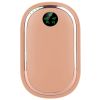 Rechargeable Hand Warmer Electric Hand Heater Portable Reusable Pocket Warmer Power Bank with Digital Display Sunset Light 3 Levels Double-sided Heati